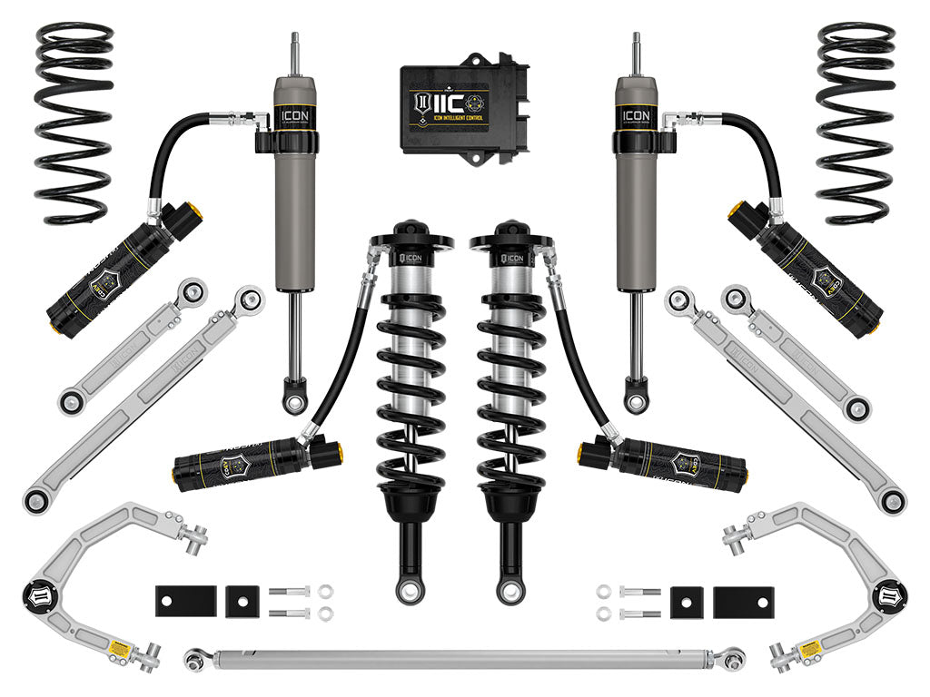 ICON Vehicle Dynamics 2023-2026 Toyota Sequoia, 3-4.5" Lift, Stage 12 Suspension System, Billet