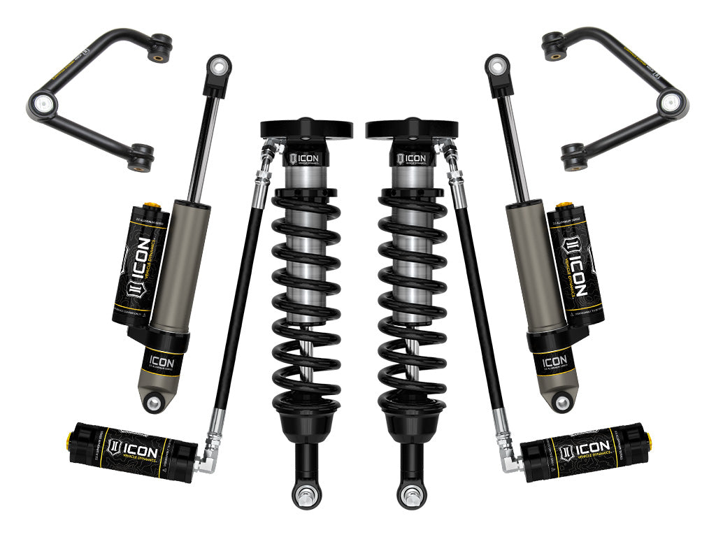 ICON Vehicle Dynamics 2019-2026 Chevrolet Silverado 1500/GMC Sierra 1500, 1.5-3.5" Lift, Stage 3 Suspension System, Tubular