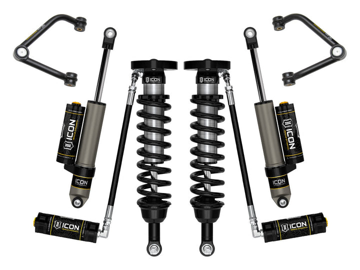 ICON Vehicle Dynamics 2019-2026 Chevrolet Silverado 1500/GMC Sierra 1500, 1.5-3.5" Lift, Stage 3 Suspension System, Tubular