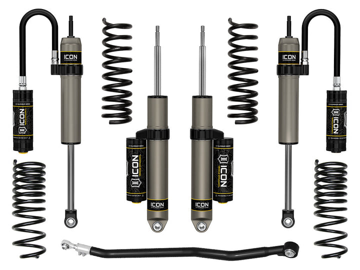 ICON Vehicle Dynamics 2014-2026 Ram 2500 4WD, Diesel, Coil Spring Rear, 2.5" Lift, Stage 3 Suspension System, w/ Performance Rear Coil Springs