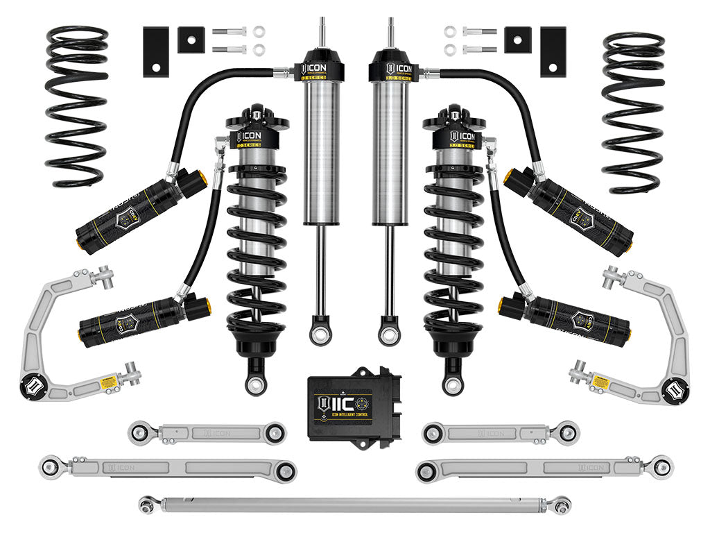 ICON Vehicle Dynamics 2023-2026 Toyota Sequoia, 3-4.25" Lift, Stage 4 3.0 Suspension System, Billet, TRD