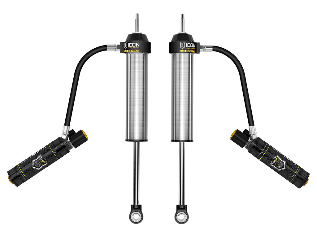 ICON Vehicle Dynamics 2022-2026 Toyota Tundra 0-1.5” Lift, Rear, V.S. 3.0 Series Shock Absorbers, Remote Reservoir w/ CDEV, Pair