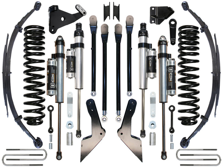 ICON Vehicle Dynamics 2008-2010 Ford F250/F350, 7" Lift, Stage 5 Suspension System