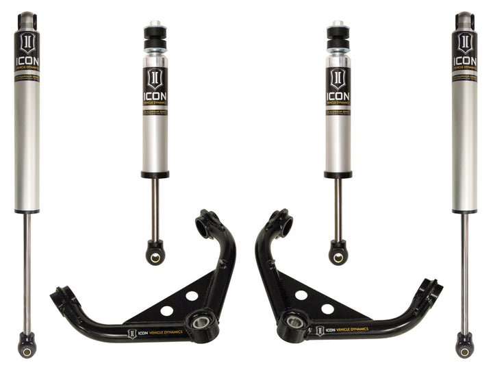 ICON Vehicle Dynamics 2001-2010 GM 2500/3500 HD, 0-2" Lift, Stage 2 Suspension System