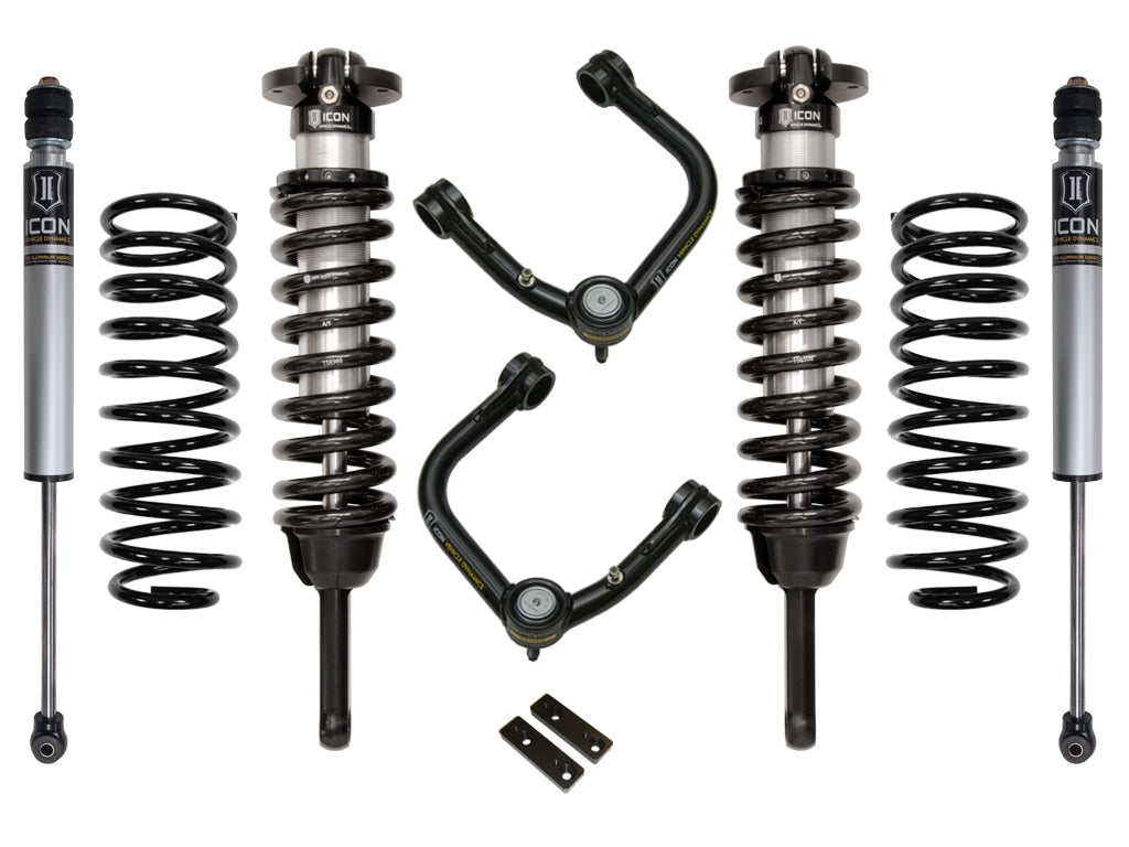 ICON Vehicle Dynamics 03-09 4Runner/FJ Cruiser 0-3.5" Lift Stage 2 Suspension System, Tubular UCA