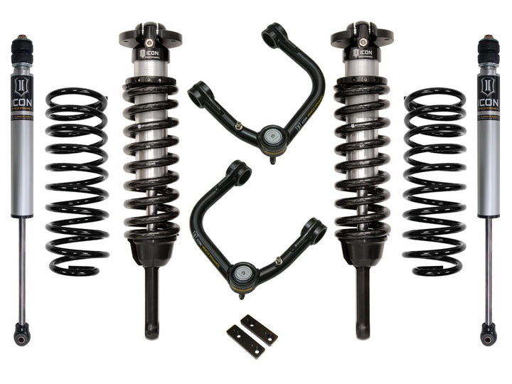 ICON Vehicle Dynamics 03-09 4Runner/FJ Cruiser 0-3.5" Lift Stage 2 Suspension System, Tubular UCA
