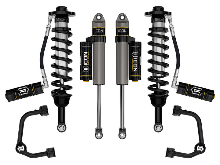 ICON Vehicle Dynamics 2021-2026 Ford F-150 Tremor, 2.5-3" Lift, Stage 3 Suspension System, Tubular