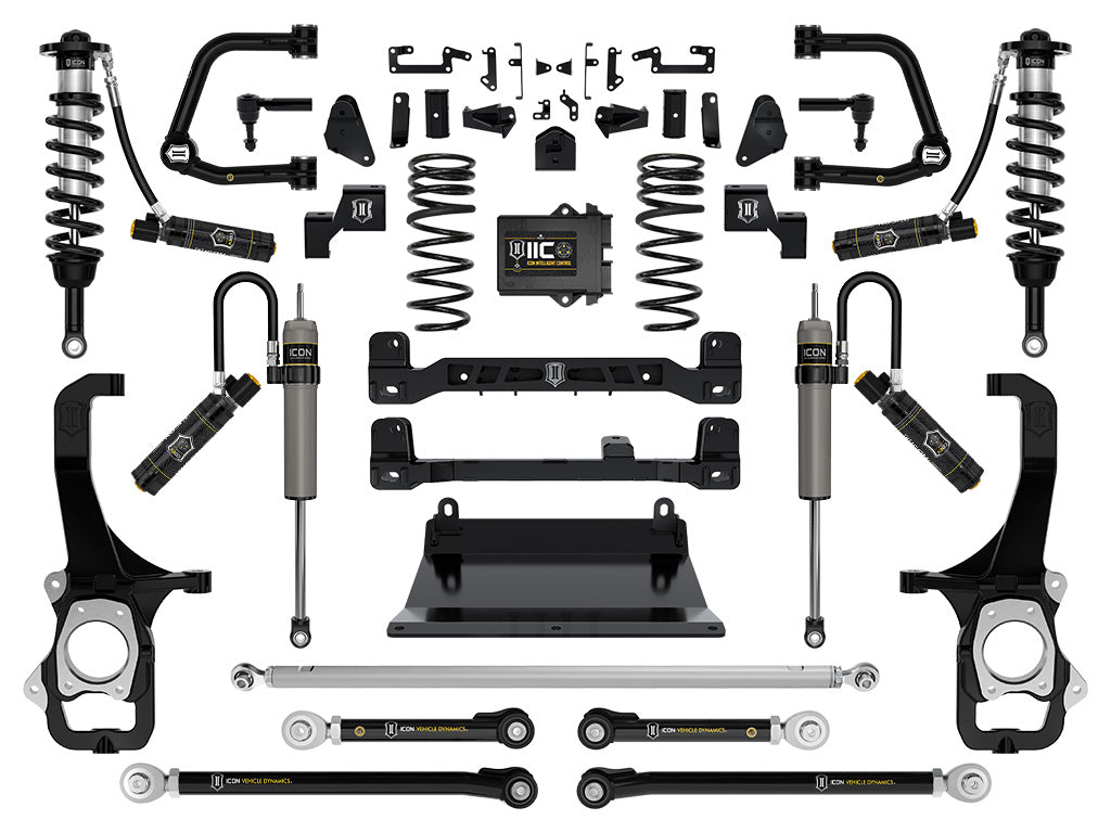 ICON Vehicle Dynamics 2022-2026 Toyota Tundra, 6" Lift, Stage 9 Suspension System, Tubular