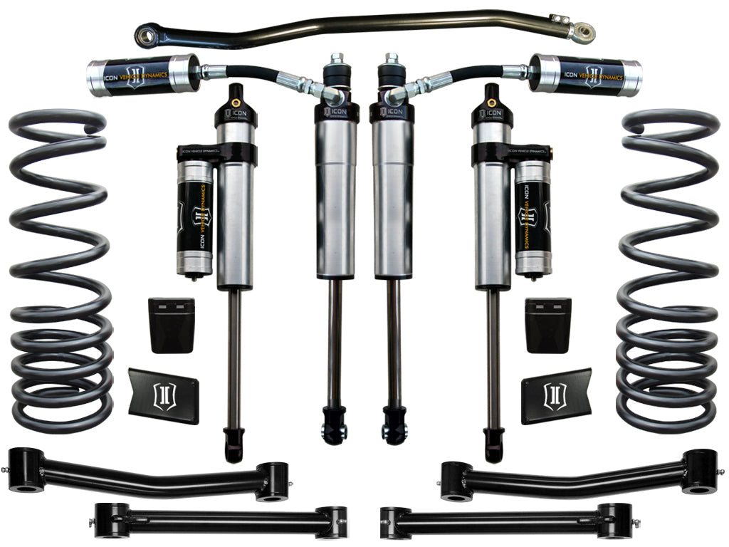 ICON Vehicle Dynamics 2003-12 Ram 2500/3500 4WD, 2.5" Lift, Stage 4 Suspension System