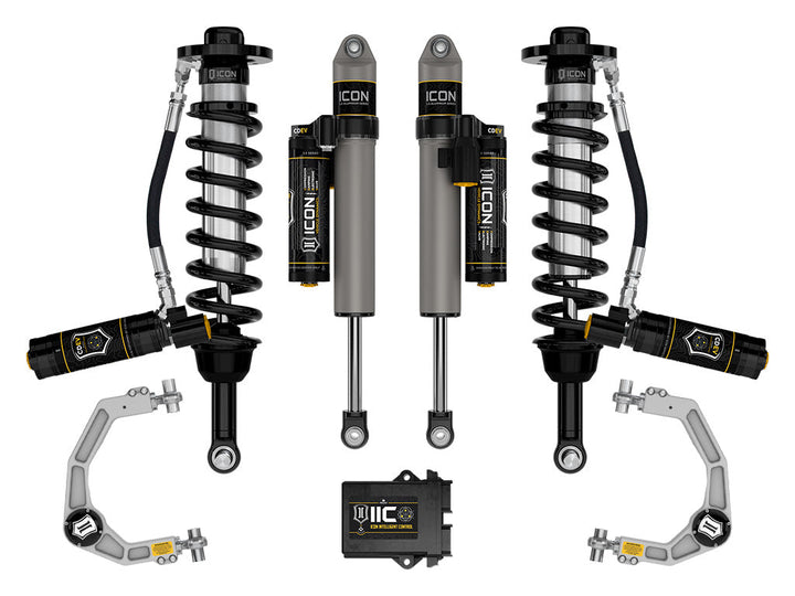 ICON Vehicle Dynamics 2021-2026 Ford F-150 Tremor, 2.5-3" Lift, Stage 5 Suspension System, Billet