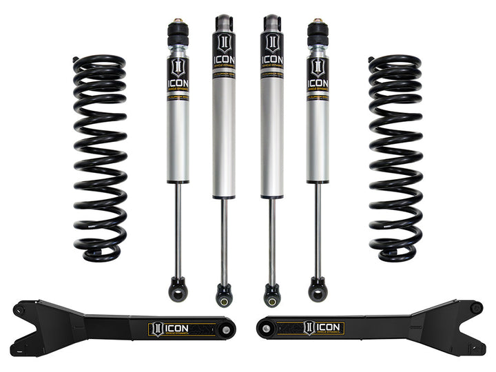 ICON Vehicle Dynamics 2023-2026 Ford F-250/F-350/F-450 Super Duty 4WD, Gas, 2.5" Lift, Stage 1 Suspension System w/ Radius Arms