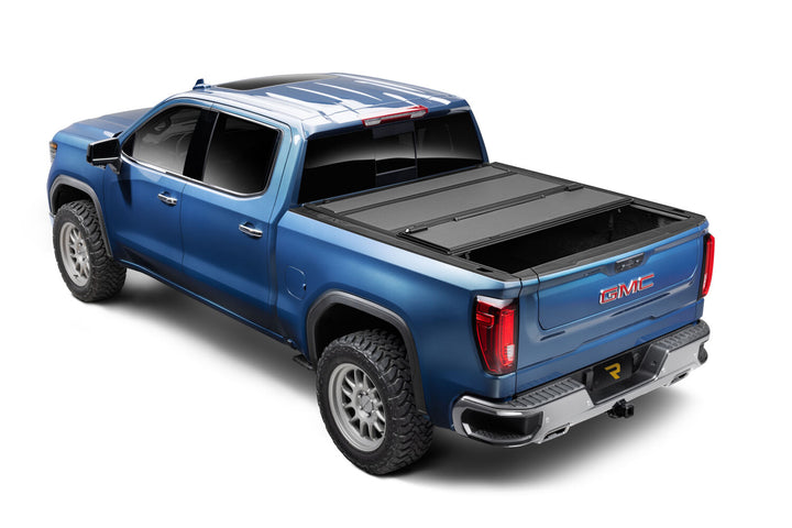 BAK BAKFlip MX4 (GEN 3) Hard Folding Truck Bed Cover Matte Finish 2024-2025 Silverado/Sierra EV 5 Foot 11 Inch Bed with or without Midgate