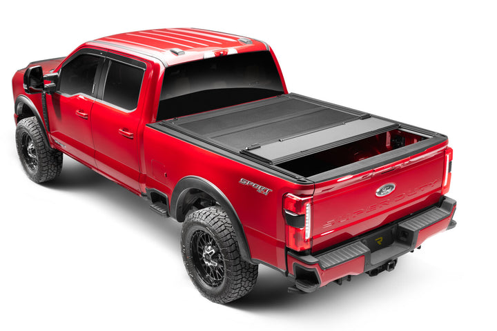 BAK BAKFlip MX4 TS Hard Folding Truck Bed Cover 2014-2018 (2019 Legacy/Limited) Silverado/Sierra 1500/2015-2019 2500 HD/3500 HD 6 Foot 6 Inch Bed