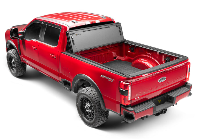 BAK BAKFlip MX4 TS Hard Folding Truck Bed Cover 2014-2018 (2019 Legacy/Limited) Silverado/Sierra 1500/2015-2019 2500 HD/3500 HD 6 Foot 6 Inch Bed