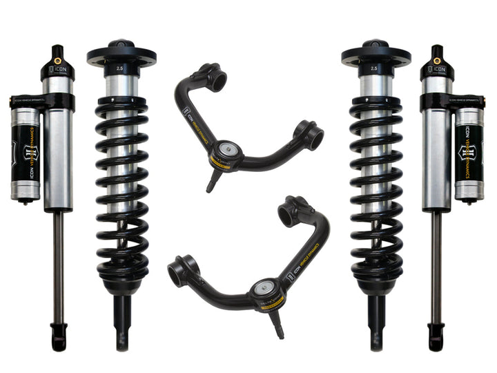 ICON Vehicle Dynamics 2009-2013 Ford F-150 4WD, 0-2.63" Lift, Stage 3 Suspension System, Tubular