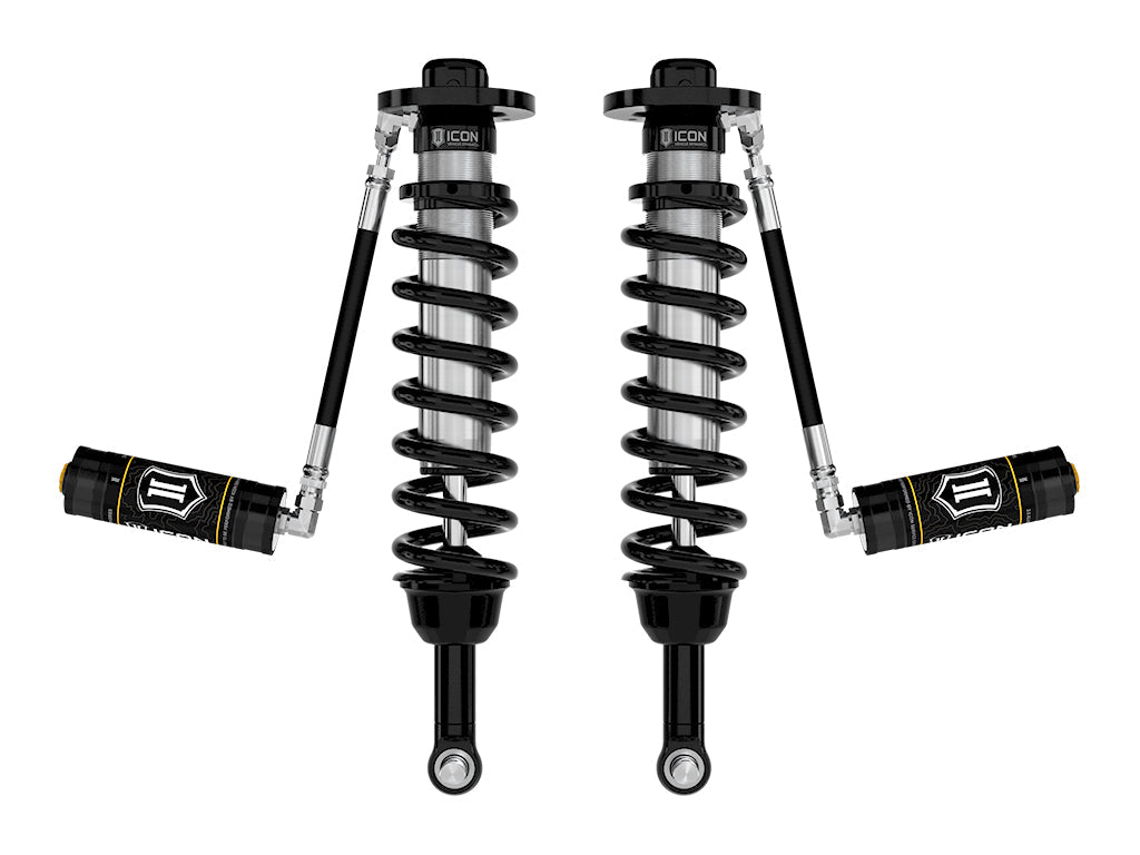 ICON Vehicle Dynamics 2021-2026 Ford F-150 4WD, 2.75-3.5" Lift, Front, V.S. 2.5 Series Coilovers, Remote Reservoir, Pair