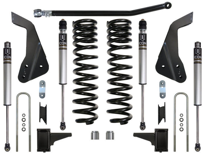 ICON Vehicle Dynamics 2008-2010 Ford F250/F350, 4.5" Lift, Stage 1 Suspension System