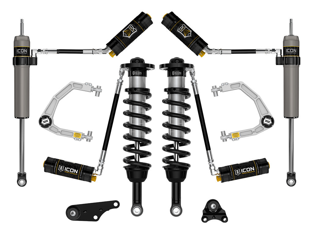 ICON Vehicle Dynamics 2024-2026 Toyota Tacoma 1.25-3" Lift, Stage 5 Suspension System, Billet