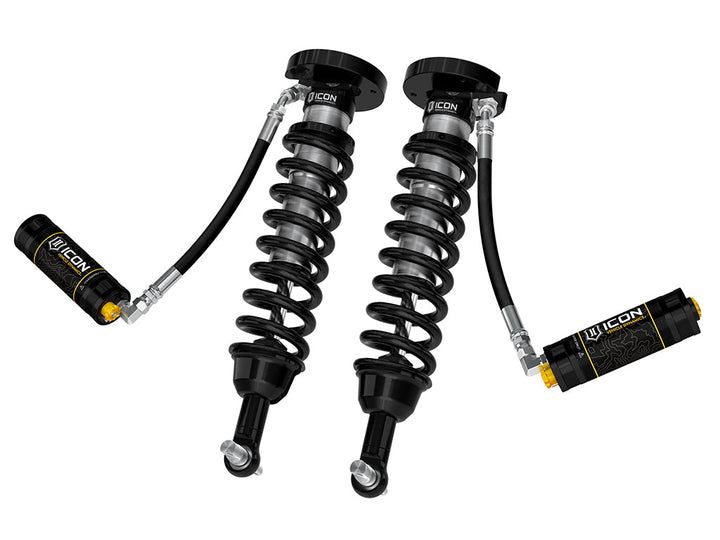 ICON 2019-2026 Chevrolet Silverado 1500, 1.5-3.5” Lift, Front, V.S. 2.5 Series Coilover Kit, Extended Travel, Remote Reservoir w/ CDCV, Pair