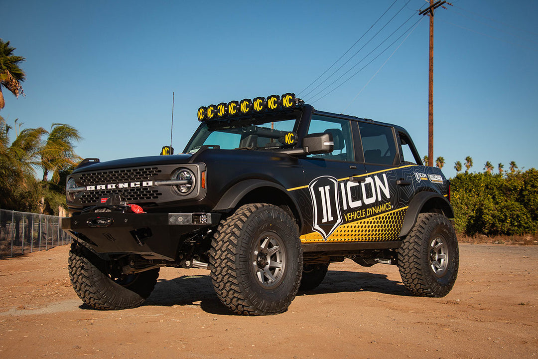 ICON Vehicle Dynamics 2021-2026 Ford Bronco, Tubular Upper Control Arms with Delta Joint Pro, Kit