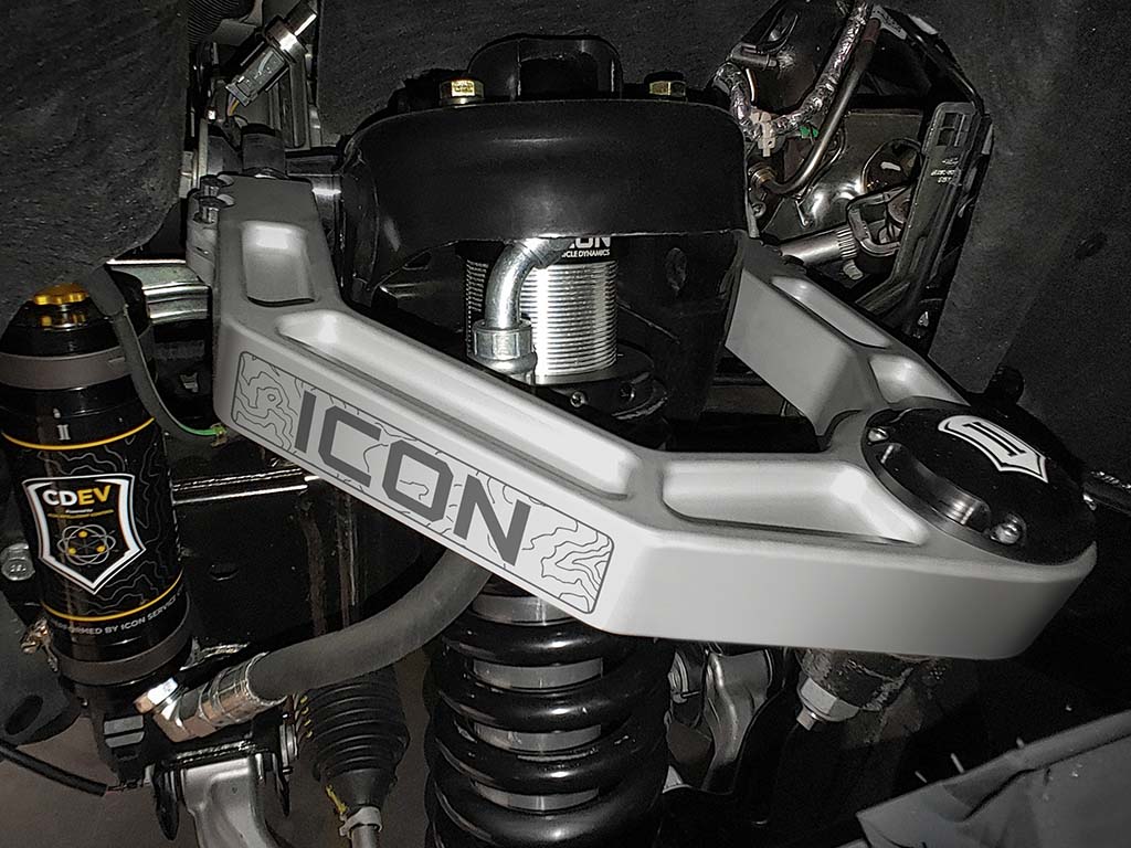 ICON Vehicle Dynamics 2021-2026 Ford Bronco, Billet Upper Control Arms with Delta Joint Pro, Kit