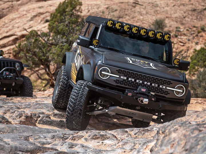 ICON Vehicle Dynamics 2021-2026 Ford Bronco, HOSS 2.0 Package, Front, 0-2” Lift, 2.5 EXP Series Coilover
