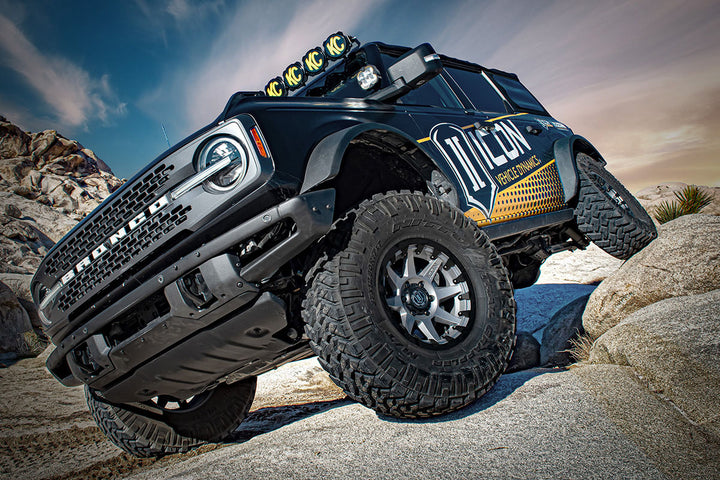 ICON Vehicle Dynamics 2021-2026 Ford Bronco, Rear, 1.25-3” Lift, V.S. 2.5 Series Coilover Kit, Internal Reservoir