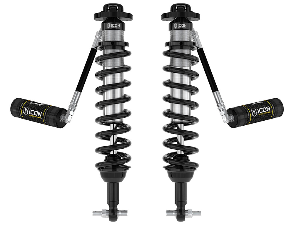 ICON Vehicle Dynamics 2021-2026 Ford Bronco, Front, 1.5-4” Lift, V.S. 2.5 Series Coilover Kit, Remote Reservoir, Pair