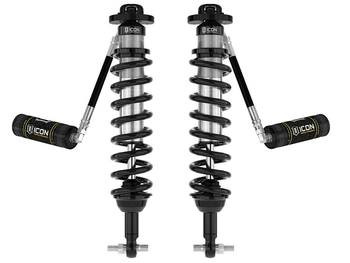 ICON Vehicle Dynamics 2021-2026 Ford Bronco, Front, 1.5-4” Lift, V.S. 2.5 Series Coilover Kit, Remote Reservoir, Pair