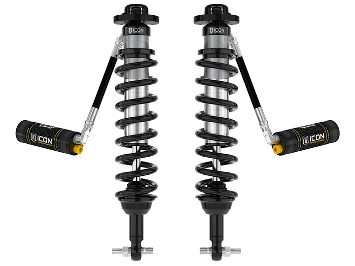 ICON Vehicle Dynamics 2021-2026 Ford Bronco, Front, 1.5-4” Lift, V.S. 2.5 Series Coilover Kit, Remote Reservoir w/ CDCV, Pair