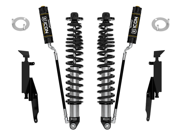 ICON Vehicle Dynamics 2021-2026 Ford Bronco, Rear, 1.25-3” Lift, V.S. 2.5 Series Coilover Kit, Remote Reservoir, Pair