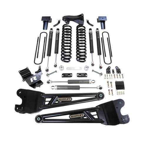 4" COIL SPRING LIFT KIT WITH FALCON SHOCKS AND RADIUS ARMS - 2023-2026 FORD SUPER DUTY F250/F350 4WD