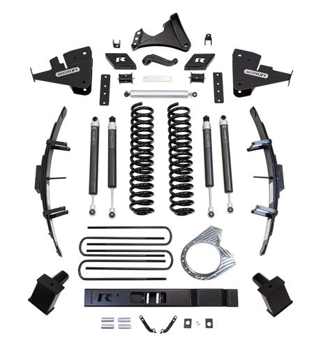 8.5" Lift Kit W/ Falcon Shocks - Ford Super Duty Diesel F250/F350 4WD 2017-2022