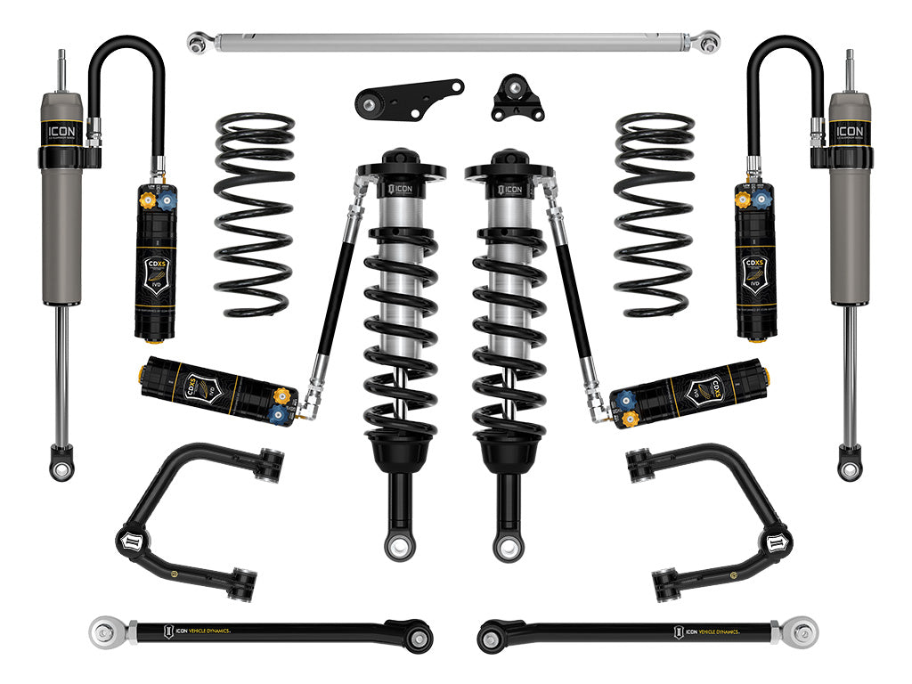 ICON Vehicle Dynamics 2025-2026 Toyota 4Runner 4WD, 1.25-3" Lift, Stage 9 Suspension System, Tubular