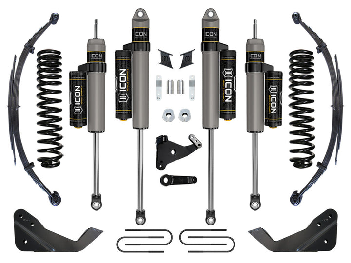 ICON Vehicle Dynamics 2005-07 Ford F250/F350, 7" Lift, Stage 4 Suspension System