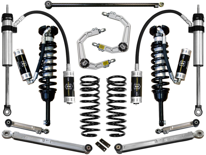ICON Vehicle Dynamics 2003-2009 Toyota 4Runner, 0-3.5" Lift, Stage 6 Suspension System, Billet UCA