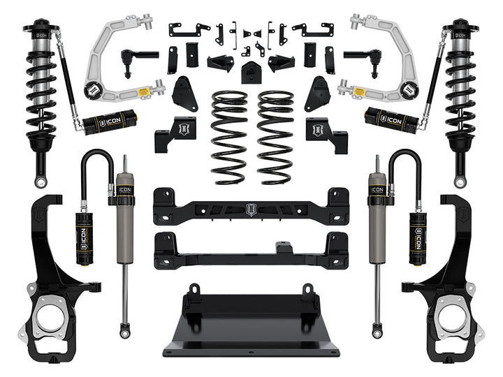 ICON Vehicle Dynamics 2022-2026 Toyota Tundra, 6" Lift, Stage 4 Suspension System, Billet
