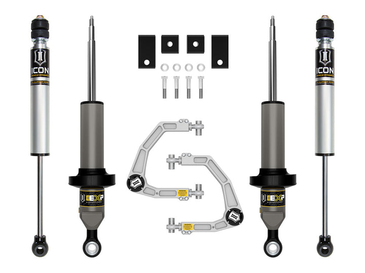 ICON Vehicle Dynamics 2022-2026 Toyota Tundra, 0-3" Lift, Stage 2, 2.5 EXP Suspension System, Billet