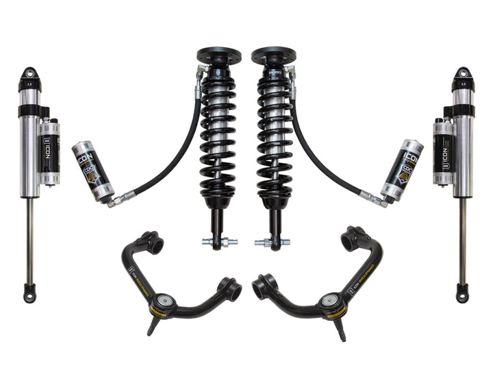 ICON Vehicle Dynamics 2014 Ford F150 4WD, 1.75-2.63" Lift, Stage 5 Suspension System, Tubular UCA