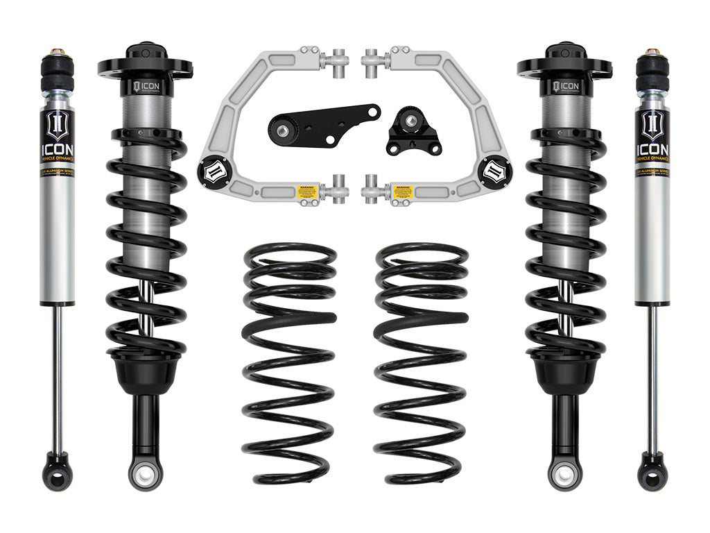 ICON Vehicle Dynamics 2024-2026 Toyota Tacoma 1.25-3" Lift, Stage 2 Suspension System, Billet, Triple Rate Rear Springs