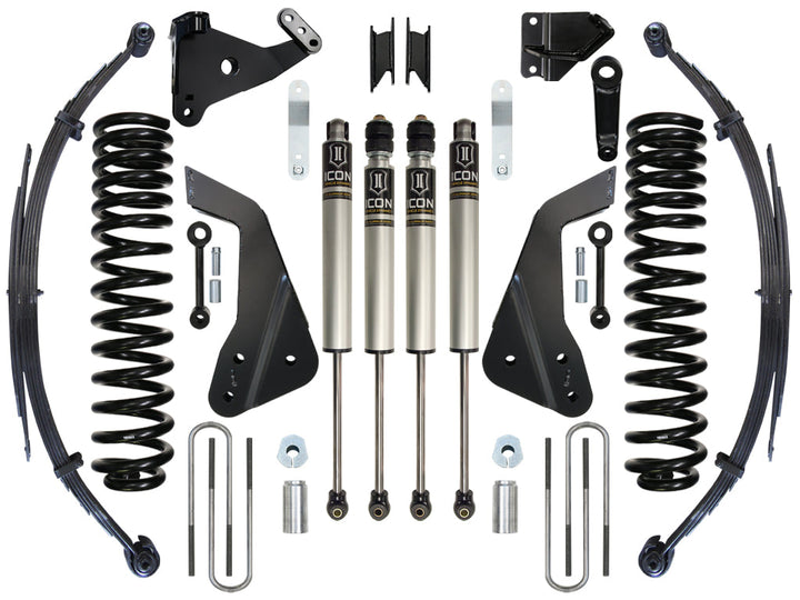 ICON Vehicle Dynamics 2008-2010 Ford F250/F350, 7" Lift, Stage 2 Suspension System