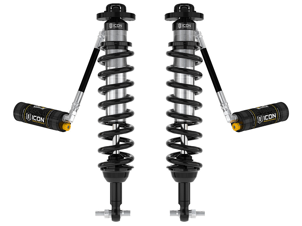 ICON Vehicle Dynamics 2021-2026 Ford Bronco, Front, 1.5-4” Lift, V.S. 2.5 Series Coilover Kit, Remote Reservoir w/ CDCV, Pair