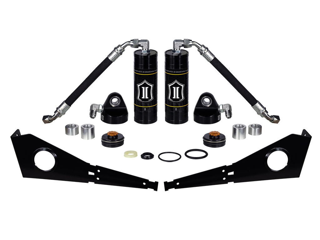 ICON Vehicle Dynamics 2005-2023 Toyota Tacoma, Front, Coilover Reservoir Upgrade Kit w/ Seals, Pair