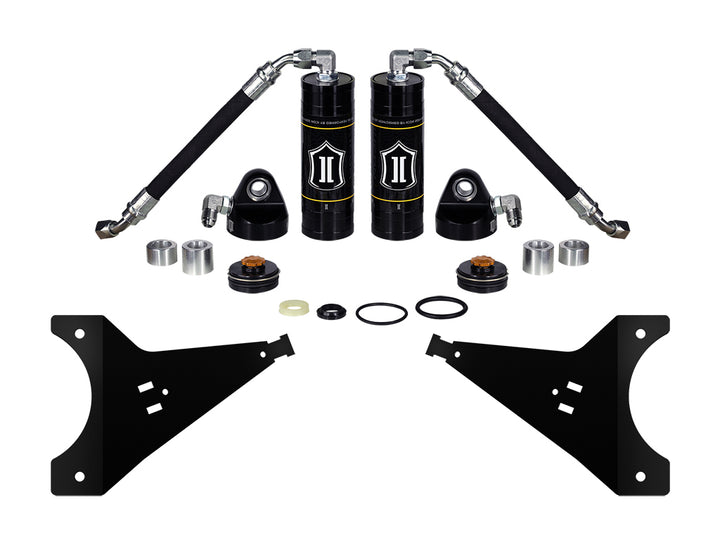 ICON Vehicle Dynamics 1996-2004 Toyota Tacoma, Front, Coilover Reservoir Upgrade Kit With Seals, Pair