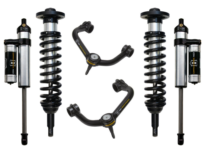 ICON Vehicle Dynamics 2004-2008 Ford F-150 4WD, 0-2.63" Lift, Stage 3 Suspension System, Tubular
