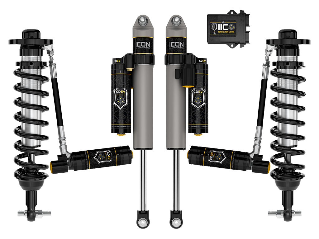 ICON Vehicle Dynamics 2021-2026 Ford F-150 2WD, 0-3" Lift, Stage 5 Suspension System