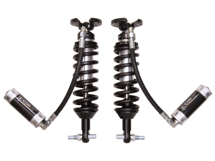 ICON Vehicle Dynamics 2007-2018 GM 1500, 1-2.5” Lift, Front, V.S. 2.5 Series Coilover Kit, Remote Reservoir w/ CDCV