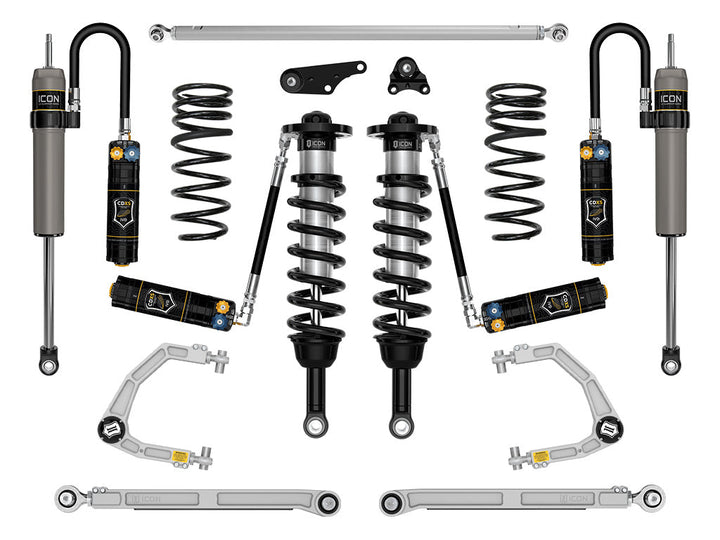 ICON Vehicle Dynamics 2024-2026 Toyota Land Cruiser 250 Series, 1.25-3" Lift, Stage 8 Suspension System, CDXS, Billet