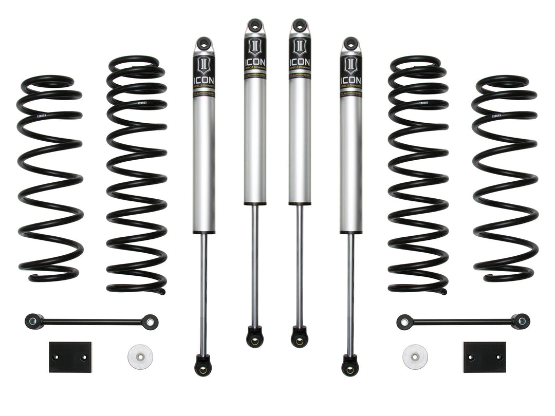 ICON Vehicle Dynamics 2018-Up Jeep JL Wrangler, 2.5" Lift, Stage 1 Suspension System