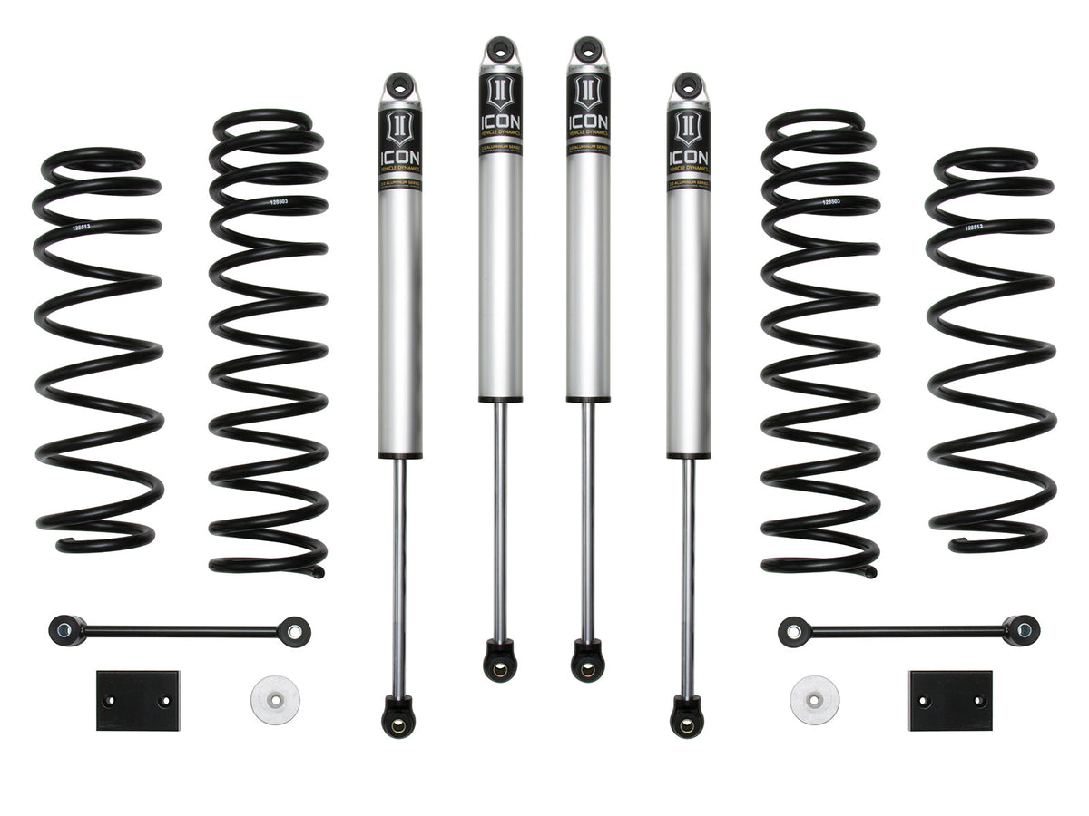 ICON Vehicle Dynamics 2018-Up Jeep JL Wrangler, 2.5" Lift, Stage 1 Suspension System